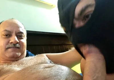 Daddy Chris Barebacks a Fag 23