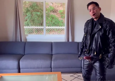 Colton reece leather gloves cum load