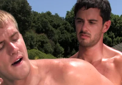 Donny Wright And Brandon Lewis - Donny Devours Brandons Big Meat