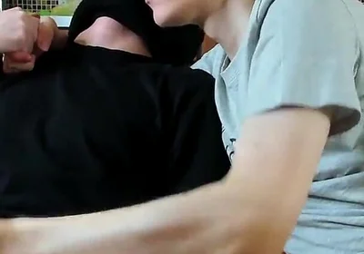 I Like to Jerk My Buddy's Dick When He Is Visiting Me!