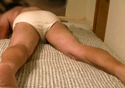 Panty Hump Masturbation in Bed