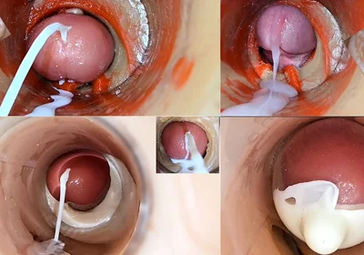 Cumfeti Dripping Creampie Compilation- Endoscopy View