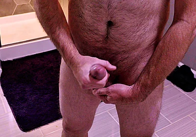 Bathroom Quickie - JOI Bisexual