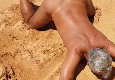 Ladysilva on the Beach Wanting to Fuck Her Hot Ass