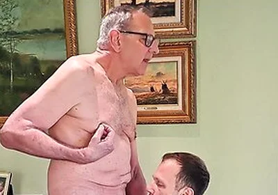 Stepdaddy Moans When His Boy Sucks His Dick Jay Taylor