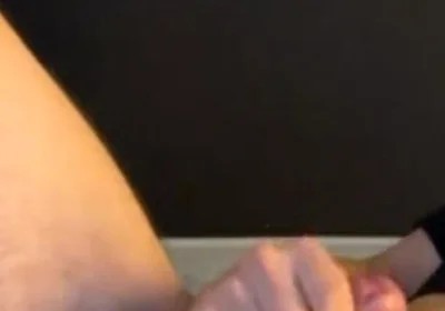 Pup Jerking Live - Huge Cumshot