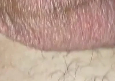 Femboy's Fuck Hole in the Hot Cum of a Horny Daddy's Bareback Fuck