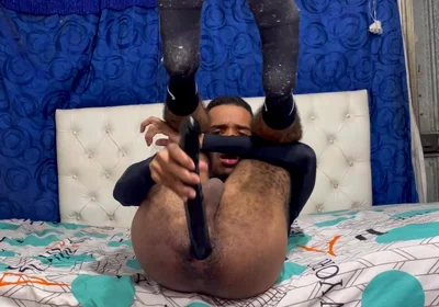 I Arrived From the Gym and Ended up Playing with My Huge Dildo