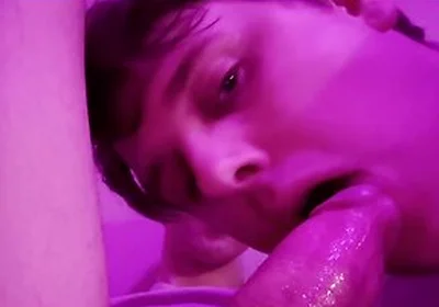 Deepthroating My Hung Twink Before I Cream Him Raw!