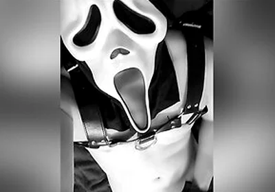 Ghost Face Jerks Off Onto Your Face