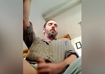 Caught Jerking Around The House