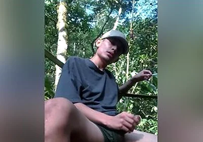 Jerking Off In The Park