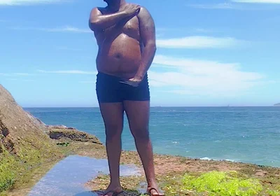 Showing off My Big Body in Rio De Janeiro