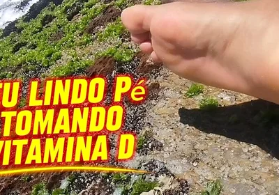 My Beautiful Feet After a Day of Work Taking Vitamin D on the Beach