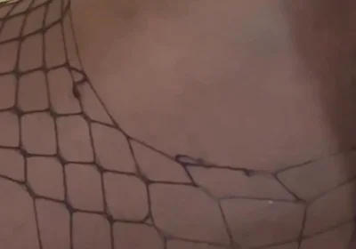 Big Black Butt Crossdresser Self Sex Toying