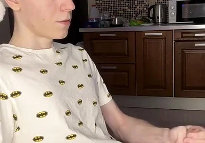 Naughty Solo Session Floods Twink Abs with Cum