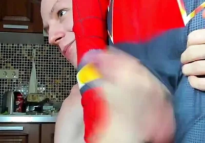 Play and Jerk off Your Superhero's Dick!