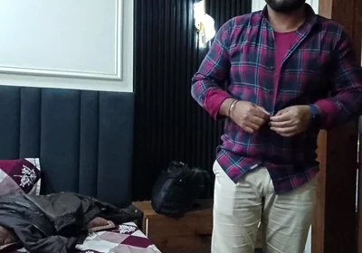 Mature Indian Man Jerking off Alone in His Room 4K Video