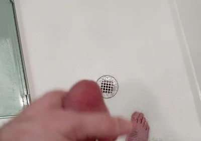 Jerking It in the Hotel Shower Stall