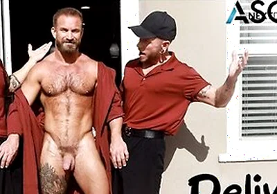 Inked Delivery Hunks Rail Sexy Stepdaddy Client - Blain Oconnor, Bruce Jones, Colt Spence