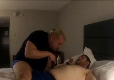 Simon Laughs Once More While Chubby Dom Matt Torments Him