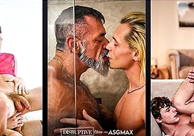 Johnny Moon And Asher Day In True Male Compilation - Gay Erotic Passionate Fucking