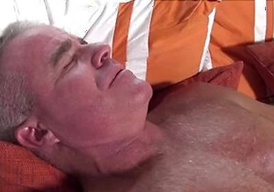 Sexy Silver Stepdaddy Strokes His Cock With Dale Savage