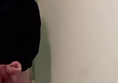 Boy in Hoodie Jerk off and Finish with a Cumshot