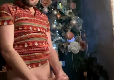 Christmas Time, Mistletoe and Cock