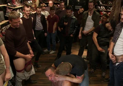 Ripped Muscle, Fat Cock, Round Ass, Humiliated in Public