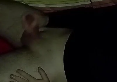 Boy Alone in His Room Before Sleep Does Handjob