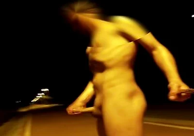 Enjoying My Nudity In The Suburb I Had To Escape From Boy Who Yelled At Me, Hide And Jerk Off