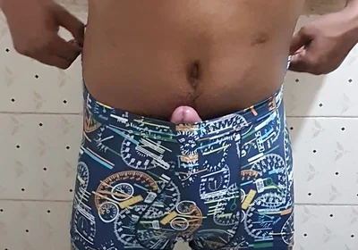 My Cock Is Waiting for You - Indian Boy Masturbated in Bathroom