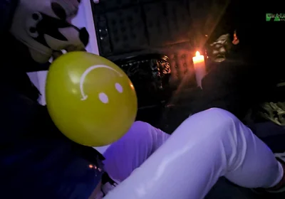 Playing Puppies Sneakers, Smelly Socks, Feets and the Yellow Balloon