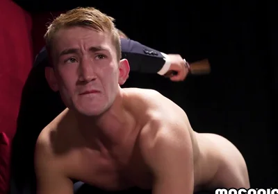 Colton Fox And Tyler Saint - Ka-smack! Disciplinary Otk Spanking Action With Paddle!