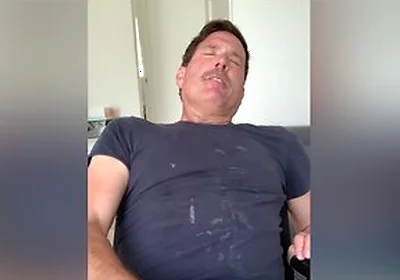 Me Jerking Off After Edging All Day. I Have A Mustache Here