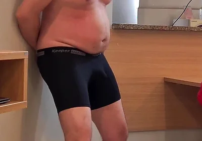 Bear Cop - Silent Gutpunching Arrest