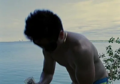 Lake Day Mood: Oiled up, Flexing, and Shamelessly Showing off-because Some Reflections Deserve a Standing Ovation.