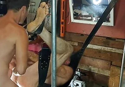 Muscle Daddy In Breed Stepdaddy! Give Your Old Man Your Cum Boy. Uncut Boy Fuck Hairy Muscle Stepdaddy Bttm In Sling