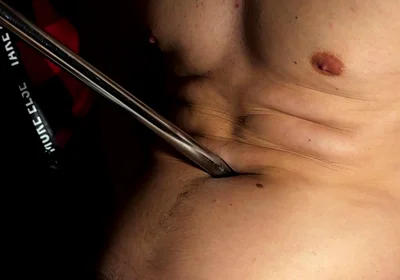 Belly Fetish Close-ups with Gutpunches and Navel Pressure Play