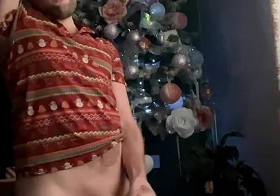 Christmas Time, Mistletoe and Cock