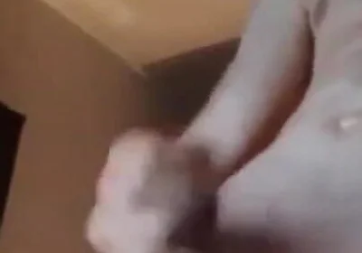 Strip with shaved masturbation