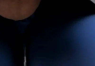 They Caught Me Just as I Was Cumming in My Tight Clothes! Way Too Hot...