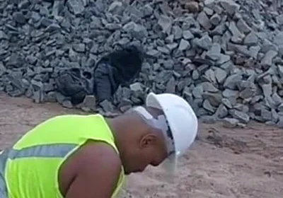 The Workers Were Alone on the Site and Look What They Did