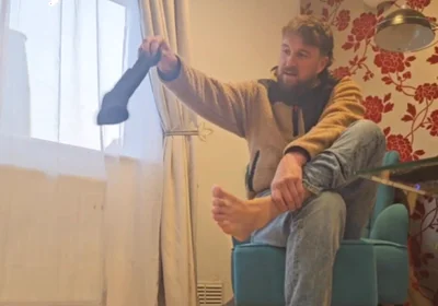 Sweaty Boot and Feet Worship After a Hards Day Work