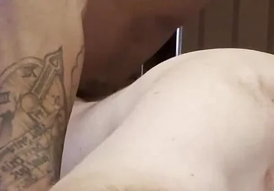 Fucking Bareback Hard in Hotel with Big Cock Pt 2