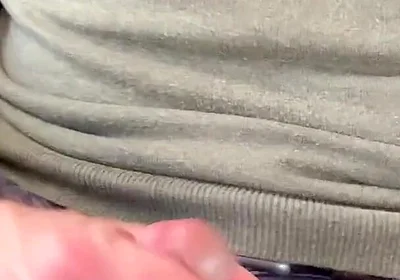 Jerking-off on the Train, Thick Cum