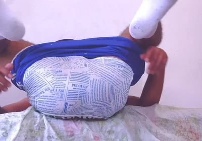 Very Horny - Sweat, Ripped Underwear and Peeing