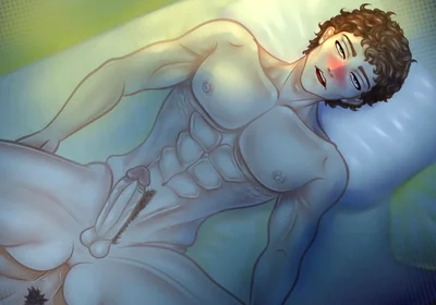 No Rush, Just Two of Us. _ Romantic Gay Couple Homemade Sex with Anal Creampie Cumshot in Ass