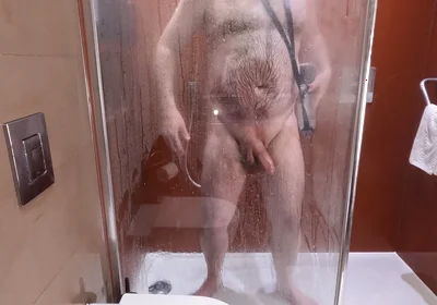 Twenty Minutes of Wet Hairy Bear Cock Pumping